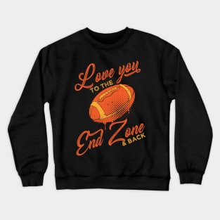 American Football Mother Gift Crewneck Sweatshirt